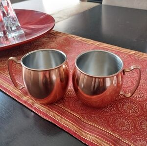 NWT copper (?) Moscow Mule mugs